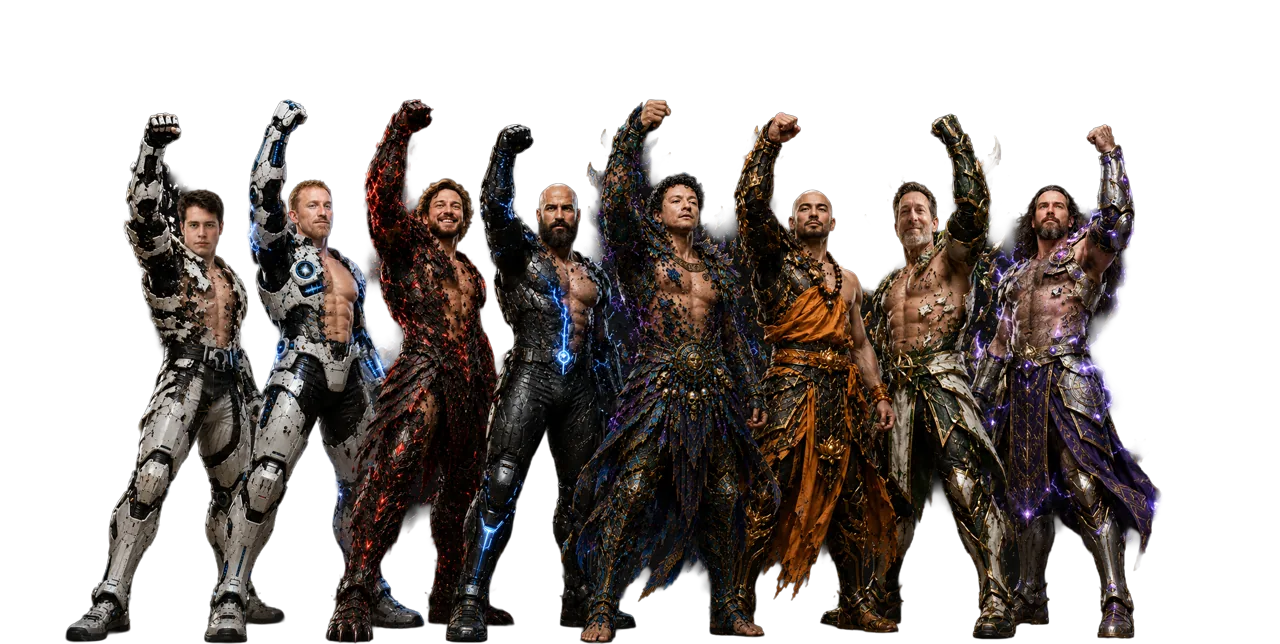 Illustration of the Armor Breakers together